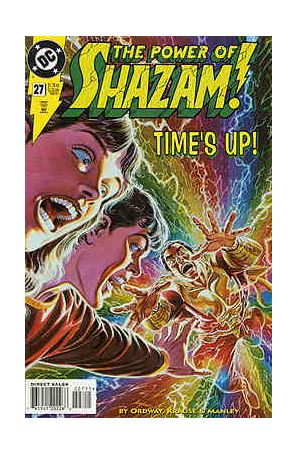 The Power of Shazam 27 published by DC with cover art by Jerry Ordway
