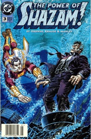 The Power of Shazam 3 (Newsstand) published by DC with cover art by Jerry Ordway