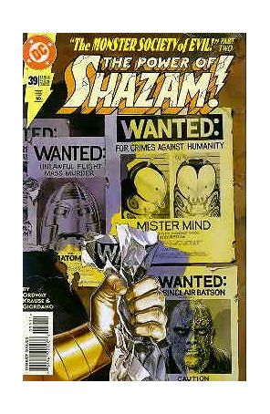 The Power of Shazam 39 published by DC with cover art by Jerry Ordway