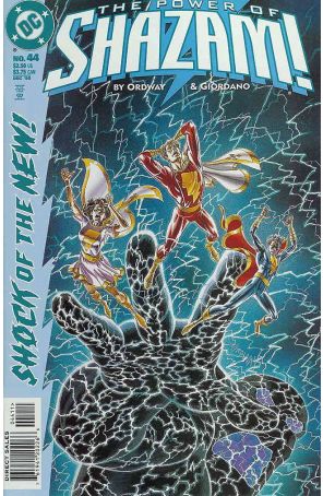 The Power of Shazam 44 published by DC with cover art by Jerry Ordway