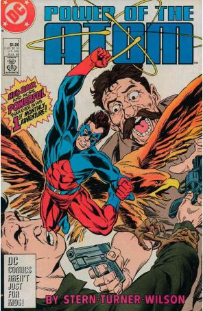 Power of the Atom 1 published by DC with cover art by Dwayne Turner