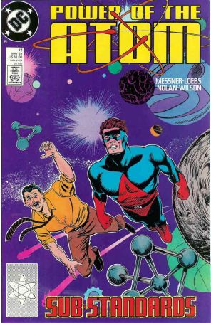 Power of the Atom 12 published by DC with cover art by Graham Nolan