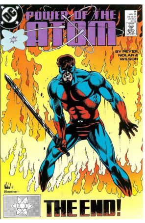 Power of the Atom 18 published by DC with cover art by Graham Nolan