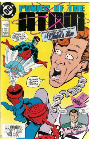 Power of the Atom 5 published by DC with cover art by Keith Wilson