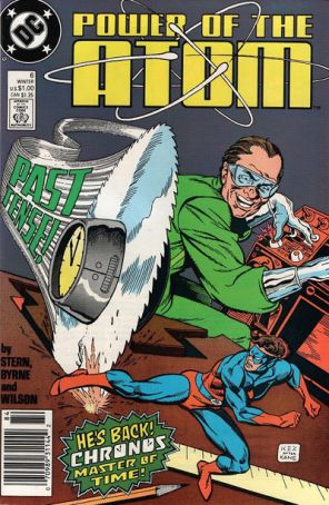 Power of the Atom 6 (Newsstand) published by DC with cover art by Keith Wilson