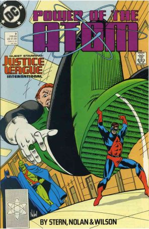 Power of the Atom 9 published by DC with cover art by Graham Nolan