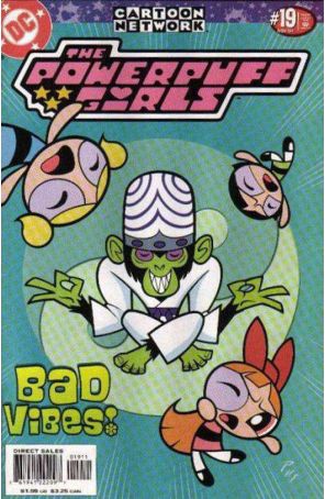 The Powerpuff Girls 19 published by DC with cover art by Phil Moy