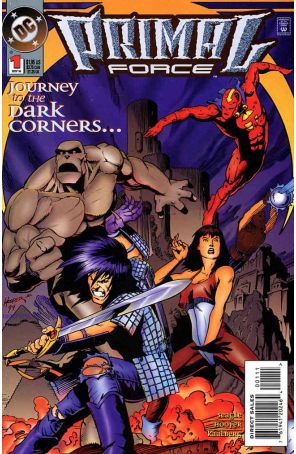 Primal Force 1 published by DC with cover art by Ken Hooper