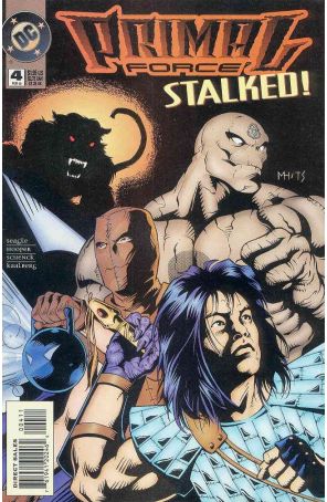 Primal Force 4 published by DC with cover art by Matt Haley
