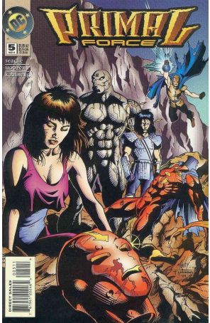 Primal Force 5 published by DC with cover art by Matt Haley