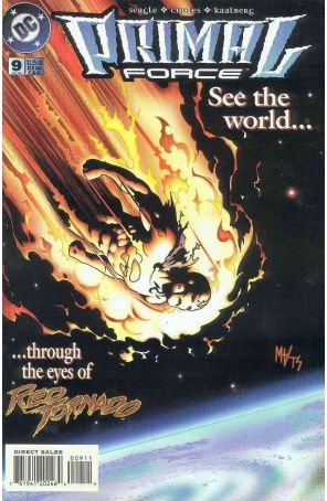 Primal Force 9 published by DC with cover art by Matt Haley