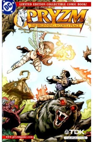 Pryzm 1 published by DC with cover art by Val Semeiks