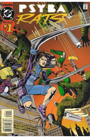 The Psyba-Rats 1 published by DC with cover art by Andrew James Kent and Michal Dutkiewicz