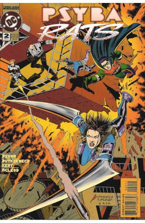 The Psyba-Rats 2 published by DC with cover art by Andrew James Kent and Michal Dutkiewicz