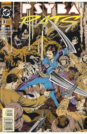 The Psyba-Rats 3 published by DC with cover art by Andrew James Kent and Michal Dutkiewicz