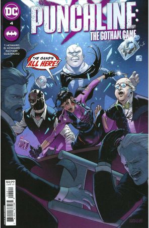 Punchline: The Gotham Game 4 published by DC with cover art by Vasco Georgeiv