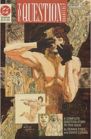 The Question Quarterly 1 published by DC with cover art by Denys Cowan