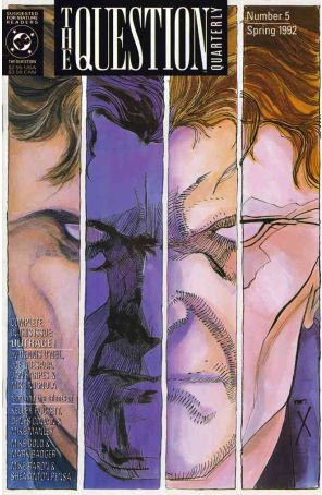The Question Quarterly 5 published by DC with cover art by Denys Cowan