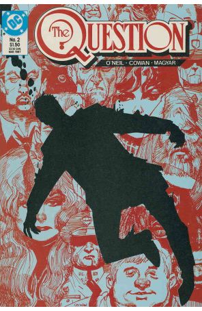 The Question 2 published by DC with cover art by Denys Cowan and Bill Sienkiewicz