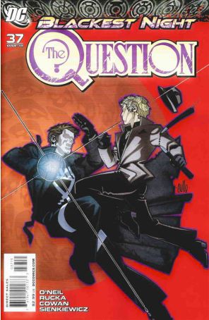 The Question 37 published by DC with cover art by Cully Hamner
