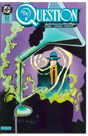 The Question 6 published by DC with cover art by Denys Cowan and Bill Sienkiewicz