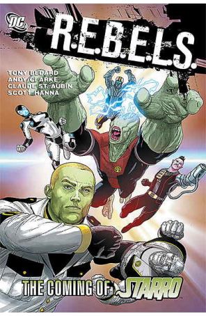 R.E.B.E.L.S. (2nd Series) TPB 1 published by DC with cover art by Andy Clarke