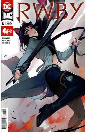 RWBY (DC) 6 published by DC with cover art by Sarah Stone