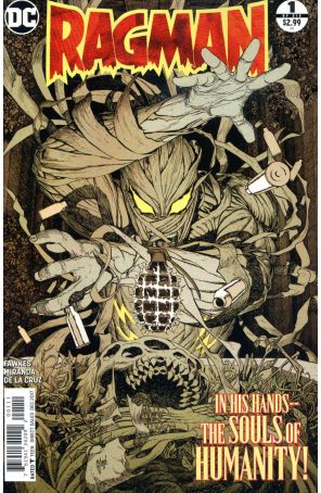 Ragman (3rd Series) 1 published by DC with cover art by Guillem March