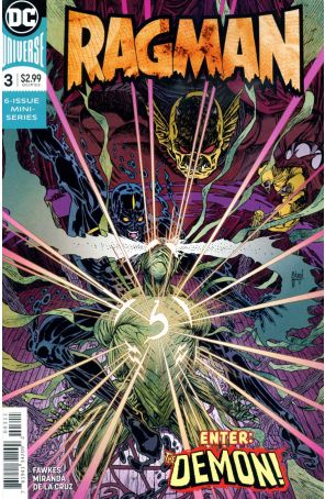 Ragman (3rd Series) 3 published by DC with cover art by Guillem March