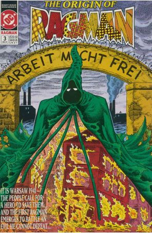 Ragman (Mini-series) 3 published by DC with cover art by Pat Broderick