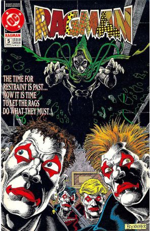 Ragman (Mini-series) 5 published by DC with cover art by Pat Broderick
