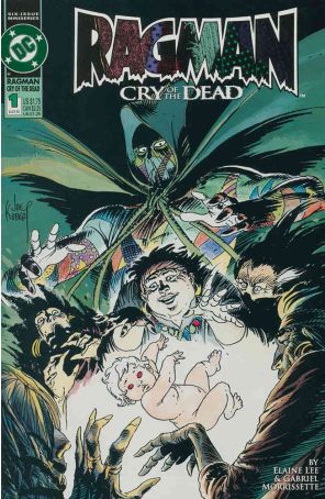 Ragman: Cry of the Dead 1 published by DC with cover art by Joe Kubert