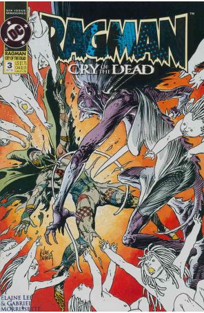 Ragman: Cry of the Dead 3 published by DC with cover art by Joe Kubert