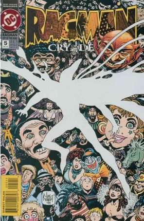 Ragman: Cry of the Dead 5 published by DC with cover art by Joe Kubert