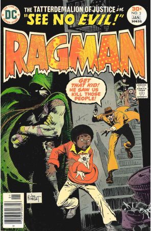 Ragman 3 published by DC with cover art by Joe Kubert