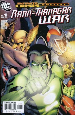 Rann/Thanagar War: Infinite Crisis Special 1 published by DC with cover art by Dave Gibbons