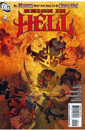 Reign In Hell 2 published by DC with cover art by Mario Alberti
