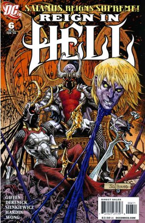 Reign In Hell 6 published by DC with cover art by Justiniano