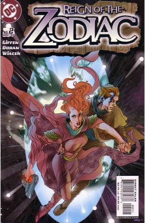 Reign of the Zodiac 2 published by DC with cover art by Tony Harris