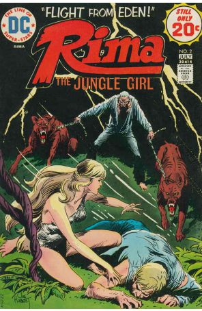 Rima, the Jungle Girl 2 published by DC with cover art by Joe Kubert