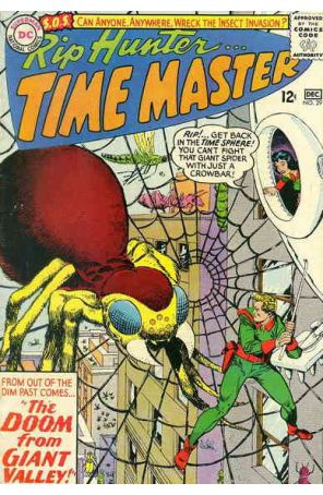 Rip Hunter Time Master 29 published by DC with cover art by Gil Kane