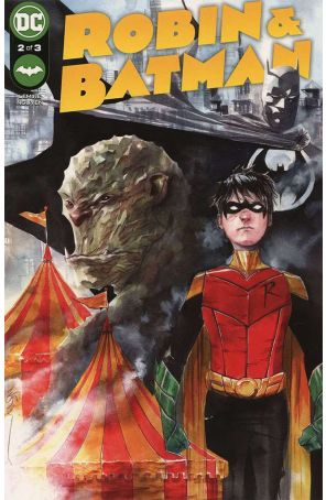 Robin And Batman 2 published by DC with cover art by Dustin Nguyen