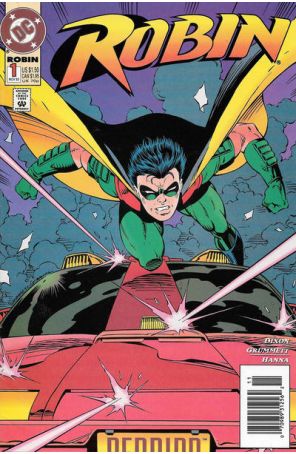 Robin 1 (Newsstand) published by DC with cover art by Tom Grummett