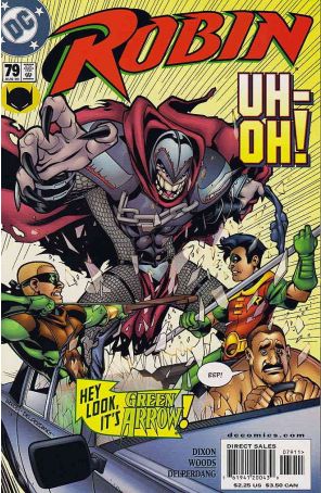 Robin 79 published by DC with cover art by Pete Woods