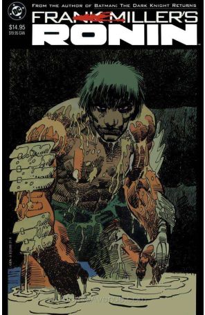 Ronin TPB 1B published by DC with cover art by Frank Miller