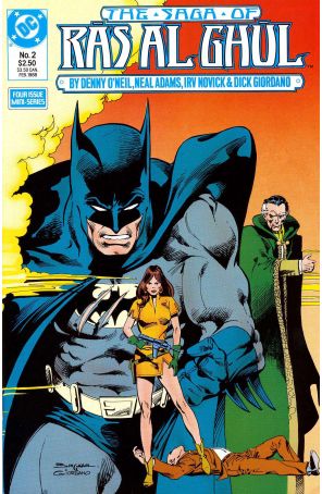 Saga of Ra's Al Ghul 2 published by DC with cover art by Jerry Bingham