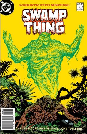 The Saga of the Swamp Thing 37A published by DC