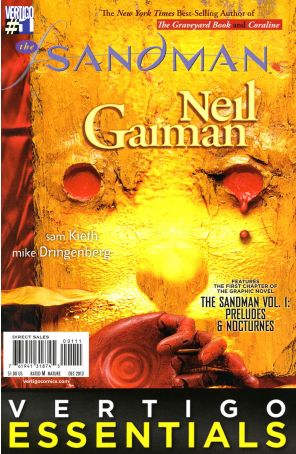 Sandman 1 (2nd) published by DC with cover art by Dave McKean