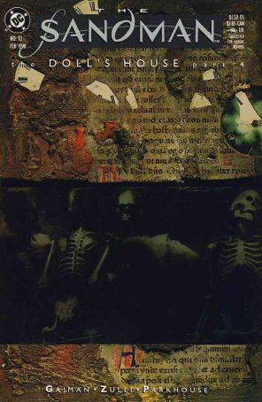 Sandman 13 published by DC with cover art by Dave McKean