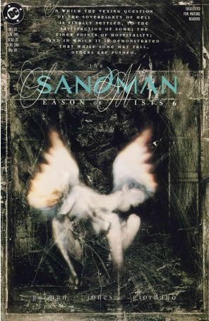 Sandman 27 published by DC with cover art by Dave McKean